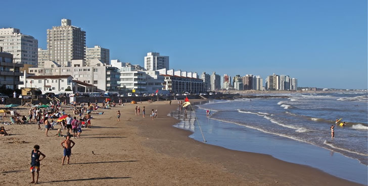 Playa de los Ingleses en Punta del Este