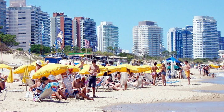 Playa Mansa en Punta del Este